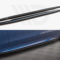 Maxton Design - SIDE SKIRTS DIFFUSERS MERCEDES C AMG-LINE W206  / 43 AMG W206