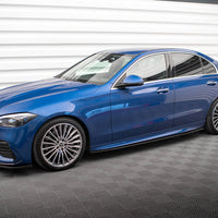 Maxton Design - SIDE SKIRTS DIFFUSERS MERCEDES C AMG-LINE W206  / 43 AMG W206