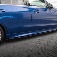 Maxton Design - SIDE SKIRTS DIFFUSERS MERCEDES C AMG-LINE W206  / 43 AMG W206