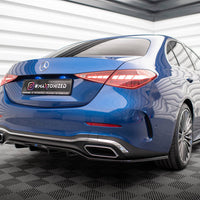 Maxton Design - CENTRAL REAR SPLITTER (VERTICAL BARS) MERCEDES C AMG-LINE W206
