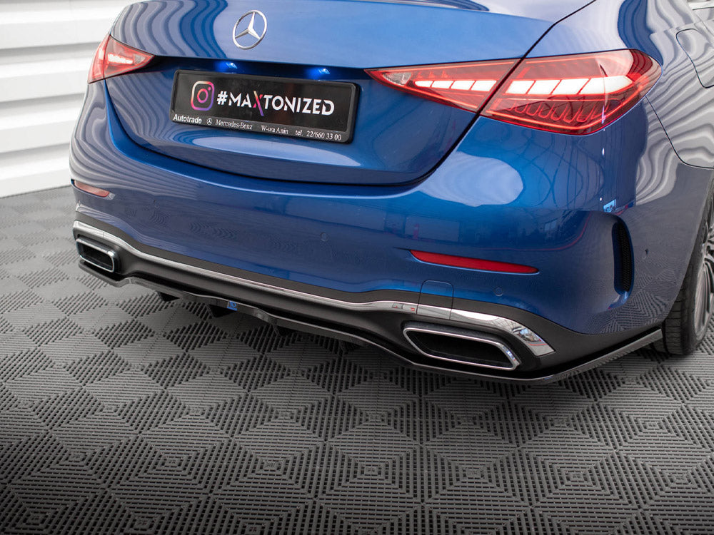 Maxton Design - CENTRAL REAR SPLITTER (VERTICAL BARS) MERCEDES C AMG-LINE W206