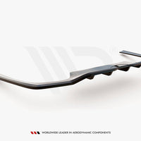 Maxton Design - CENTRAL REAR SPLITTER (VERTICAL BARS) MERCEDES C AMG-LINE W206