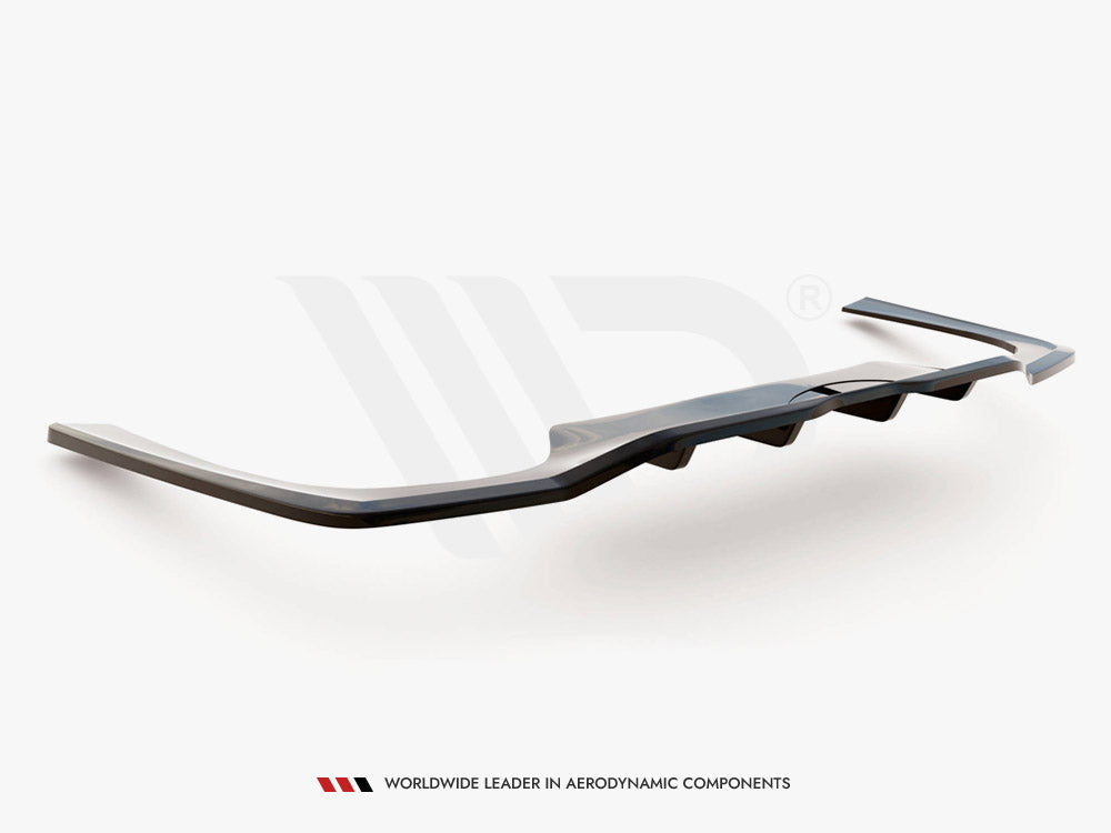Maxton Design - CENTRAL REAR SPLITTER (VERTICAL BARS) MERCEDES C AMG-LINE W206
