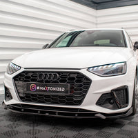 Maxton Design - FRONT SPLITTER V.1 AUDI A4 S-LINE / S4 B9 FACELIFT