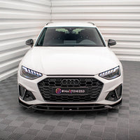Maxton Design - FRONT SPLITTER V.1 AUDI A4 S-LINE / S4 B9 FACELIFT