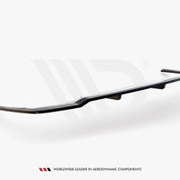 Maxton Design - CENTRAL REAR SPLITTER (VERTICAL BARS) AUDI A4 S-LINE B9 FACELIFT