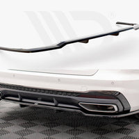 Maxton Design - CENTRAL REAR SPLITTER (VERTICAL BARS) AUDI A4 S-LINE B9 FACELIFT