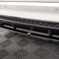 Maxton Design - Central Rear Splitter (Vertical Bars) Audi A4 S-Line B9 Facelift