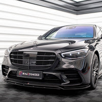 Maxton Design - FRONT SPLITTER MERCEDES S AMG-LINE W223