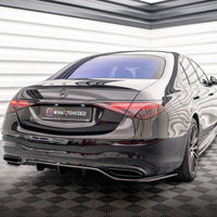 Maxton Design - CENTRAL REAR SPLITTER (VERTICAL BARS) MERCEDES S AMG-LINE W223