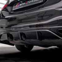 Maxton Design - CENTRAL REAR SPLITTER (VERTICAL BARS) MERCEDES S AMG-LINE W223