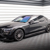 Maxton Design - SIDE SKIRTS DIFFUSERS MERCEDES S LONG AMG-LINE V223