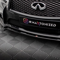 Maxton Design - FRONT SPLITTER V.1 INFINITI Q50 S MK1