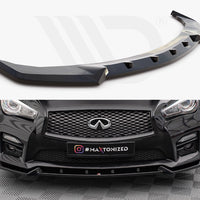 Maxton Design - FRONT SPLITTER V.2 INFINITI Q50 S MK1