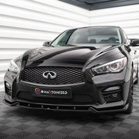 Maxton Design - FRONT SPLITTER V.2 INFINITI Q50 S MK1
