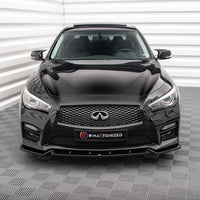 Maxton Design - FRONT SPLITTER V.2 INFINITI Q50 S MK1