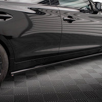 Maxton Design - SIDE SKIRTS DIFFUSERS INFINITI Q50 S MK1