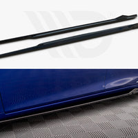 Maxton Design - SIDE SKIRTS DIFFUSERS LEXUS ES F SPORT MK7