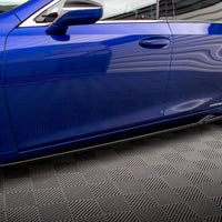 Maxton Design - SIDE SKIRTS DIFFUSERS LEXUS ES F SPORT MK7