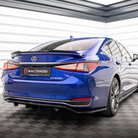 Maxton Design - REAR SPLITTER (VERTICAL BARS) LEXUS ES F SPORT MK7