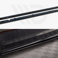 Maxton Design - Side Skirts Diffusers Mercedes-Benz C43 / C AMG-Line Sedan / Estate W205 / S205 Facelift