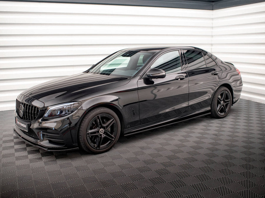 Maxton Design - Side Skirts Diffusers Mercedes-Benz C43 / C AMG-Line Sedan / Estate W205 / S205 Facelift