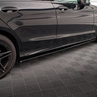 Maxton Design - Side Skirts Diffusers Mercedes-Benz C43 / C AMG-Line Sedan / Estate W205 / S205 Facelift