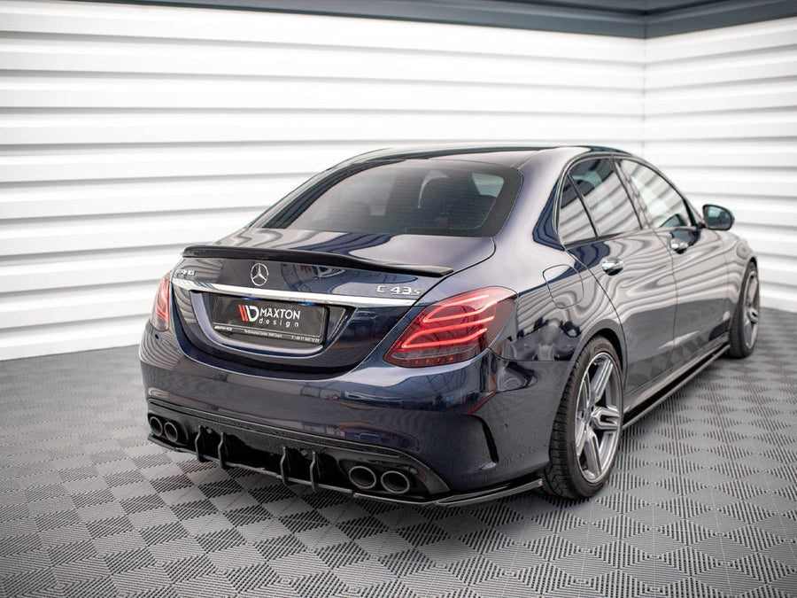 Maxton Design - Rear Side Splitters Mercedes-AMG C43 Sedan / Estate W205 / S205 Facelift