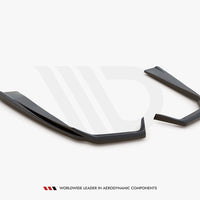 Maxton Design - Rear Side Splitters Mercedes-AMG C43 Sedan / Estate W205 / S205 Facelift