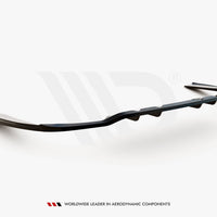 Maxton Design - REAR SPLITTER (VERTICAL BARS) MERCEDES C AMG LINE W205 FACELIFT