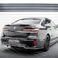 Maxton Design - CENTRAL REAR SPLITTER (VERTICAL BARS) BMW 7 M-PACK G70