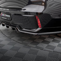 Maxton Design - CENTRAL REAR SPLITTER (VERTICAL BARS) BMW 7 M-PACK G70