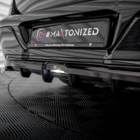 Maxton Design - CENTRAL REAR SPLITTER (VERTICAL BARS) BMW 7 M-PACK G70