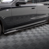 Maxton Design - Side Skirt Diffusers V.1 BMW 740d xDrive M-pack / 740i xDrive M-Pack G70