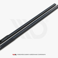 Maxton Design - Side Skirt Diffusers V.1 BMW 740d xDrive M-pack / 740i xDrive M-Pack G70