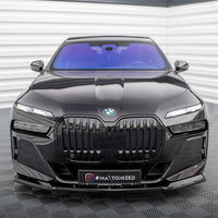 Maxton Design - FRONT SPLITTER V.1 BMW 7 M-PACK / M760E G70
