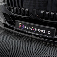 Maxton Design - FRONT SPLITTER V.1 BMW 7 M-PACK / M760E G70