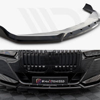 Maxton Design - FRONT SPLITTER V.2 BMW 7 M-PACK / M760E G70