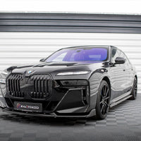 Maxton Design - FRONT SPLITTER V.2 BMW 7 M-PACK / M760E G70