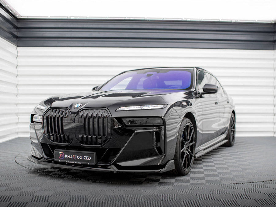 Maxton Design - FRONT SPLITTER V.2 BMW 7 M-PACK / M760E G70