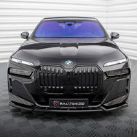 Maxton Design - FRONT SPLITTER V.2 BMW 7 M-PACK / M760E G70