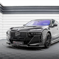 Maxton Design - FRONT SPLITTER V.3 BMW 7 M-PACK / M760E G70