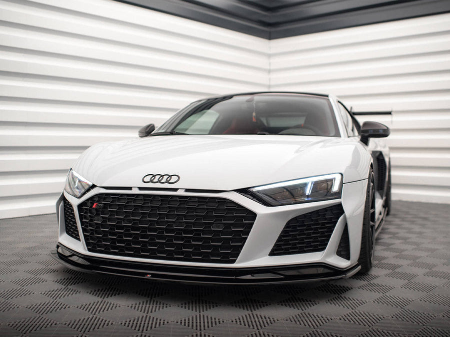 Maxton Design - FRONT SPLITTER V.2 AUDI R8 MK2 FACELIFT