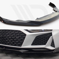 Maxton Design - FRONT SPLITTER V.3 + FLAPS AUDI R8 MK2 FACELIFT