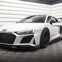Maxton Design - FRONT SPLITTER V.3 + FLAPS AUDI R8 MK2 FACELIFT