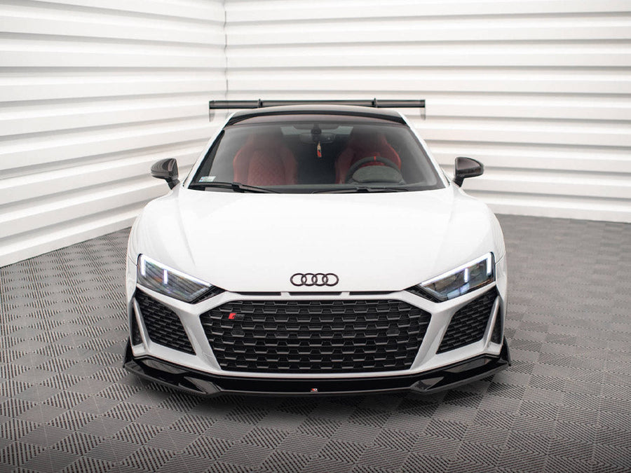 Maxton Design - FRONT SPLITTER V.3 + FLAPS AUDI R8 MK2 FACELIFT