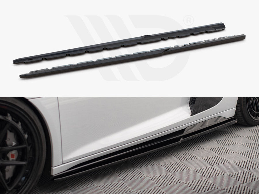 Maxton Design - SIDE SKIRTS DIFFUSERS V.2 AUDI R8 MK2 FACELIFT