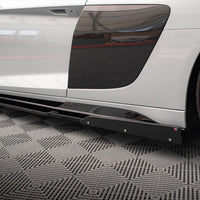 Maxton Design - SIDE SKIRTS DIFFUSERS V.2 + FLAPS AUDI R8 MK2 FACELIFT