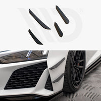 Maxton Design - FRONT BUMPER WINGS (CANARDS) AUDI R8 MK2 FACELIFT