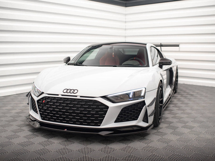 Maxton Design - FRONT BUMPER WINGS (CANARDS) AUDI R8 MK2 FACELIFT
